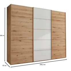 Schlafzimmerkleiderschrank Durac*Pharao24 Discount