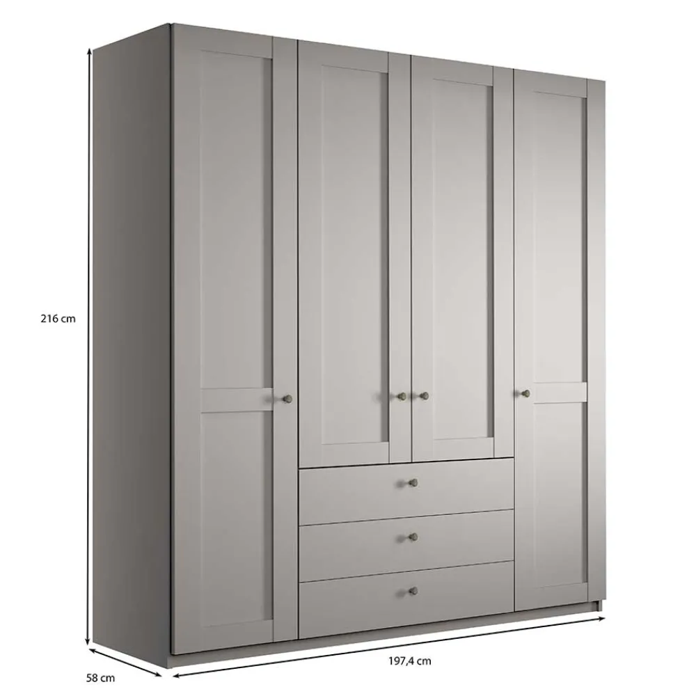 New Schlafzimmerkleiderschrank Saconso Drehtürenschränke|Kleiderschränke