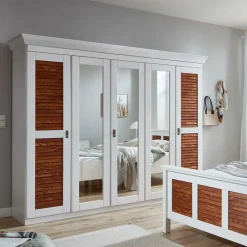 Schlafzimmerkleiderschrank Liazovia Massivholz Schränke|Kleiderschränke