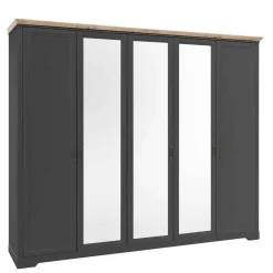 Hot Schlafzimmerkleiderschrank Trujano Drehtürenschränke|Kleiderschränke