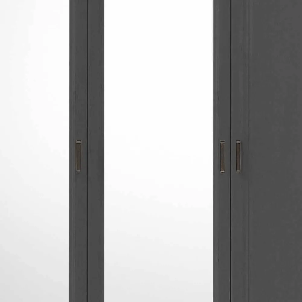 Hot Schlafzimmerkleiderschrank Trujano Drehtürenschränke|Kleiderschränke