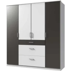 Online Schlafzimmerkleiderschrank Tolofoa Drehtürenschränke|Jugendkleiderschrank