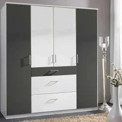 Online Schlafzimmerkleiderschrank Tolofoa Drehtürenschränke|Jugendkleiderschrank