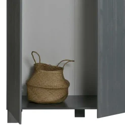 Clearance Schlafzimmerkleiderschrank Chalina Drehtürenschränke|Massivholz Kleiderschränke