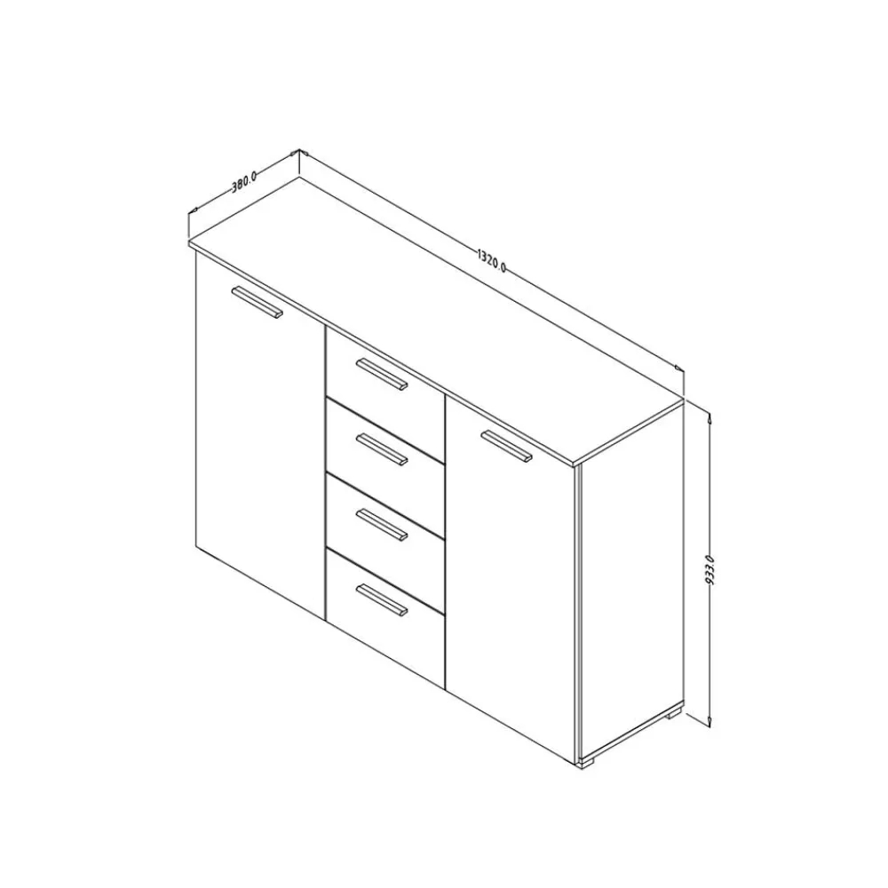 Schlafzimmerkommode Salassos*Pharao24 Sale
