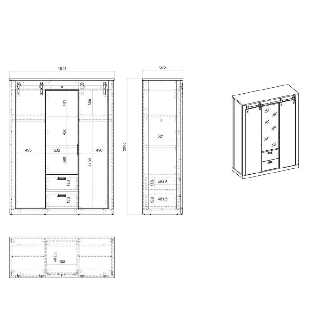 Schlafzimmer-Möbel Studiana*Pharao24 Sale