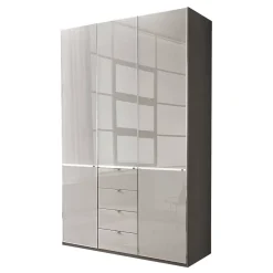 New Schlafzimmerschrank bicolor Sanctos Jugendkleiderschrank