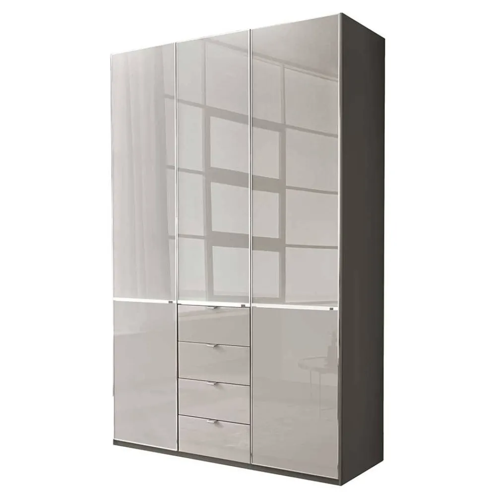 New Schlafzimmerschrank bicolor Sanctos Jugendkleiderschrank