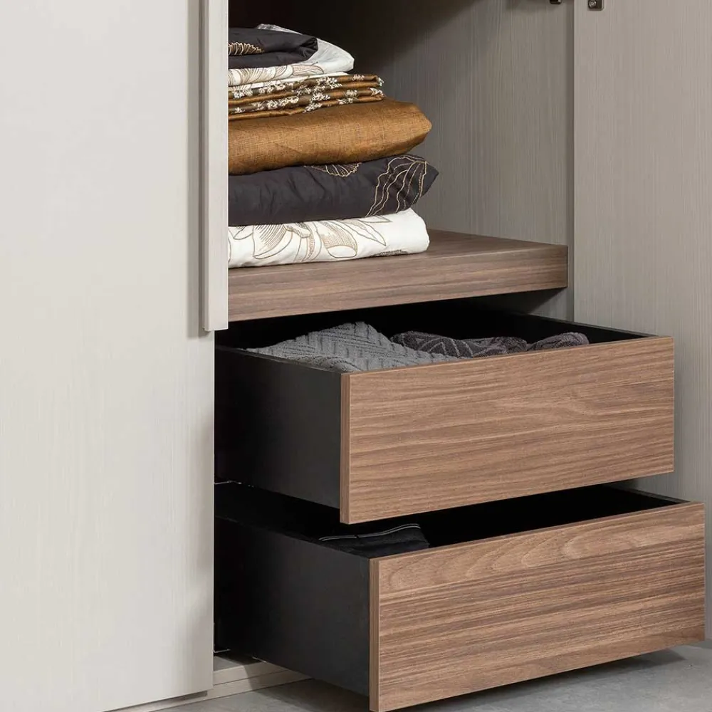 New Schlafzimmerschrank Vivien Drehtürenschränke|Kleiderschränke