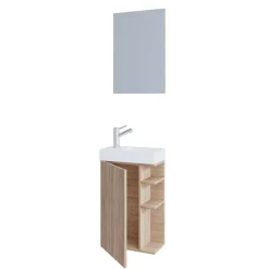 Online Schmales Badmöbel Set Tujamy Badmöbel Sets