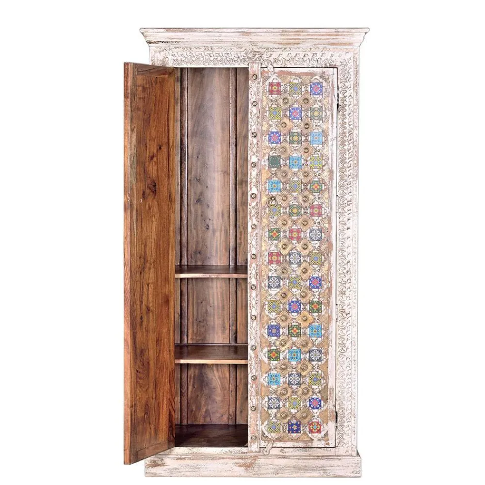 Discount Schrank Holz Abelynta Massivholz Schränke|Dielenschränke