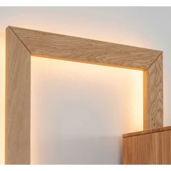 Hot Schrank Vitrine mit Regal Rusaly Vitrinenschrank|Wohnzimmervitrinen