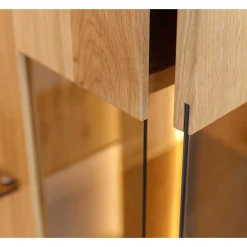 Hot Schrank Vitrine mit Regal Rusaly Vitrinenschrank|Wohnzimmervitrinen