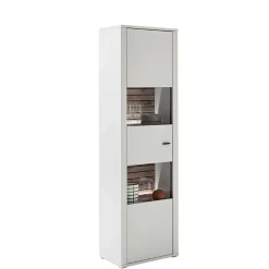 New Schrank Vitrine Polar Vitrinenschrank|Wohnzimmervitrinen