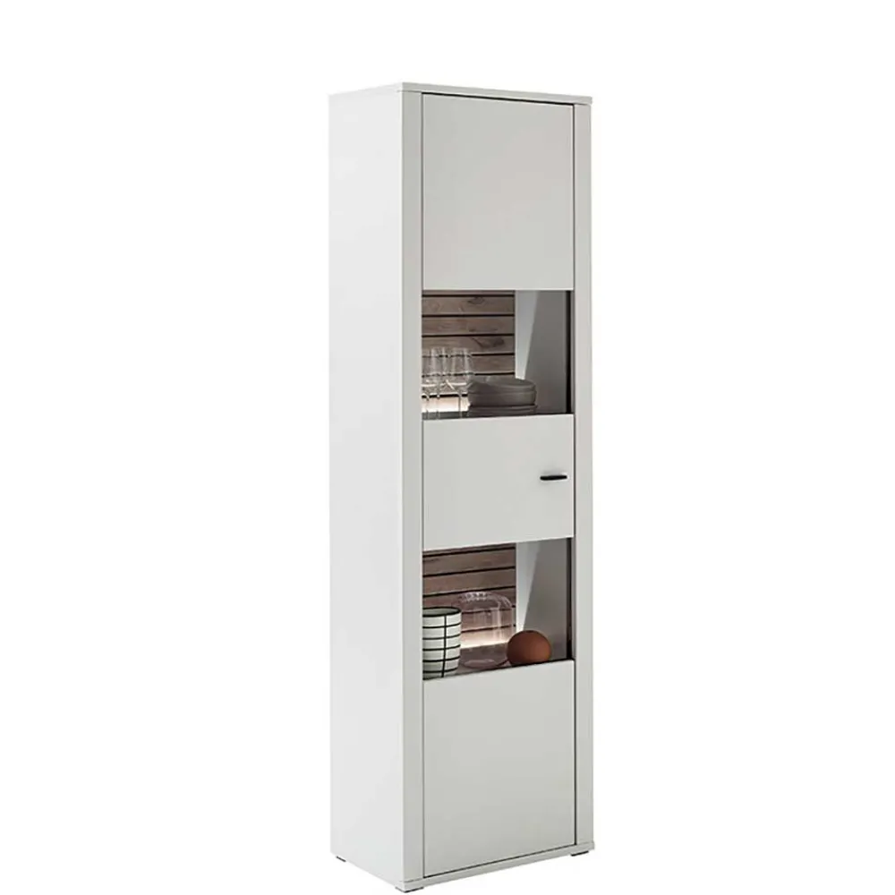 New Schrank Vitrine Polar Vitrinenschrank|Wohnzimmervitrinen