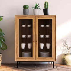 Online Schrank Vitrine Yalley Vitrinenschrank|Stauraumvitrinen