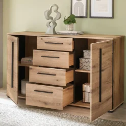 Schrankwand Wohnzimmer Cemutra*Pharao24 Best