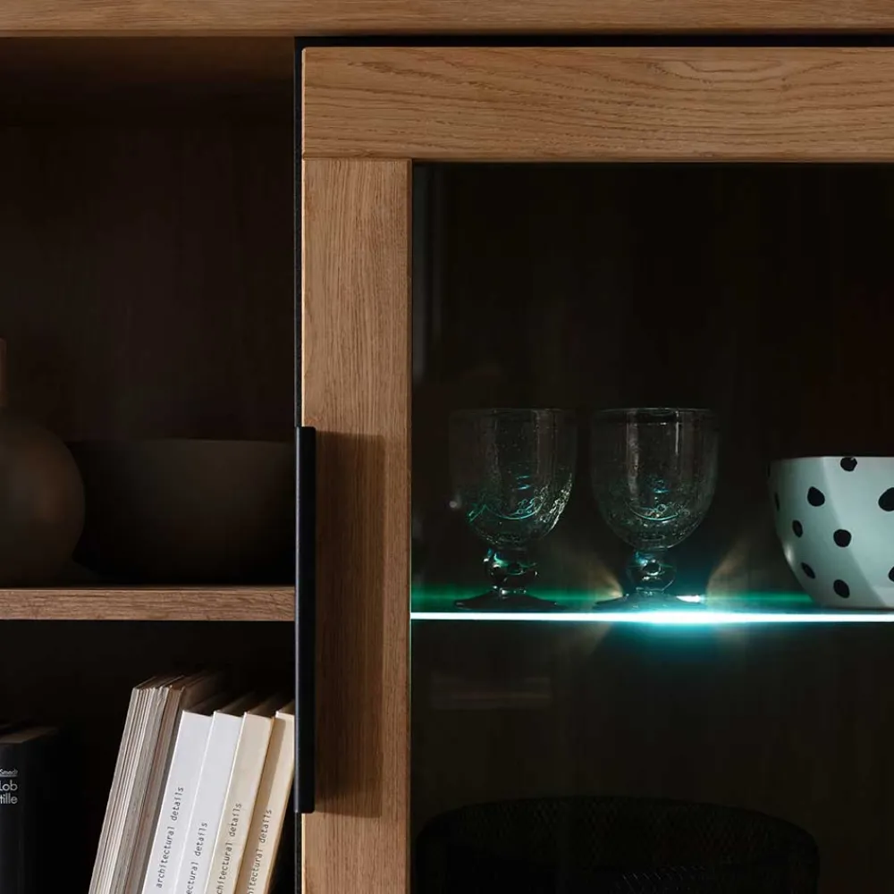 Schrankwand Wohnzimmer Jayva*Pharao24