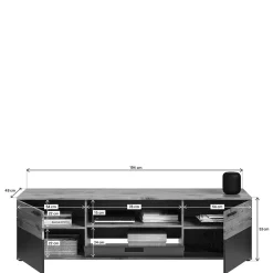 Discount Schrankwand Wohnzimmer Plestna Moderne Wohnwände|Wohnwand 250 Cm