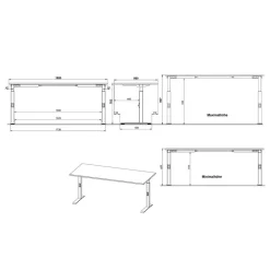 Hot Schreibtisch Juanda Schreibtische