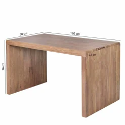 Hot Schreibtisch Levrana Massivholztische|Schreibtische