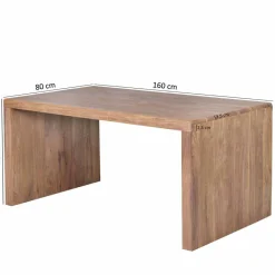 Hot Schreibtisch Levrana Massivholztische|Schreibtische