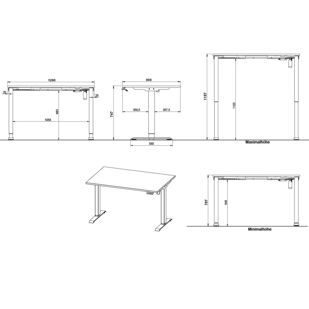 Schreibtisch Mira Schreibtische