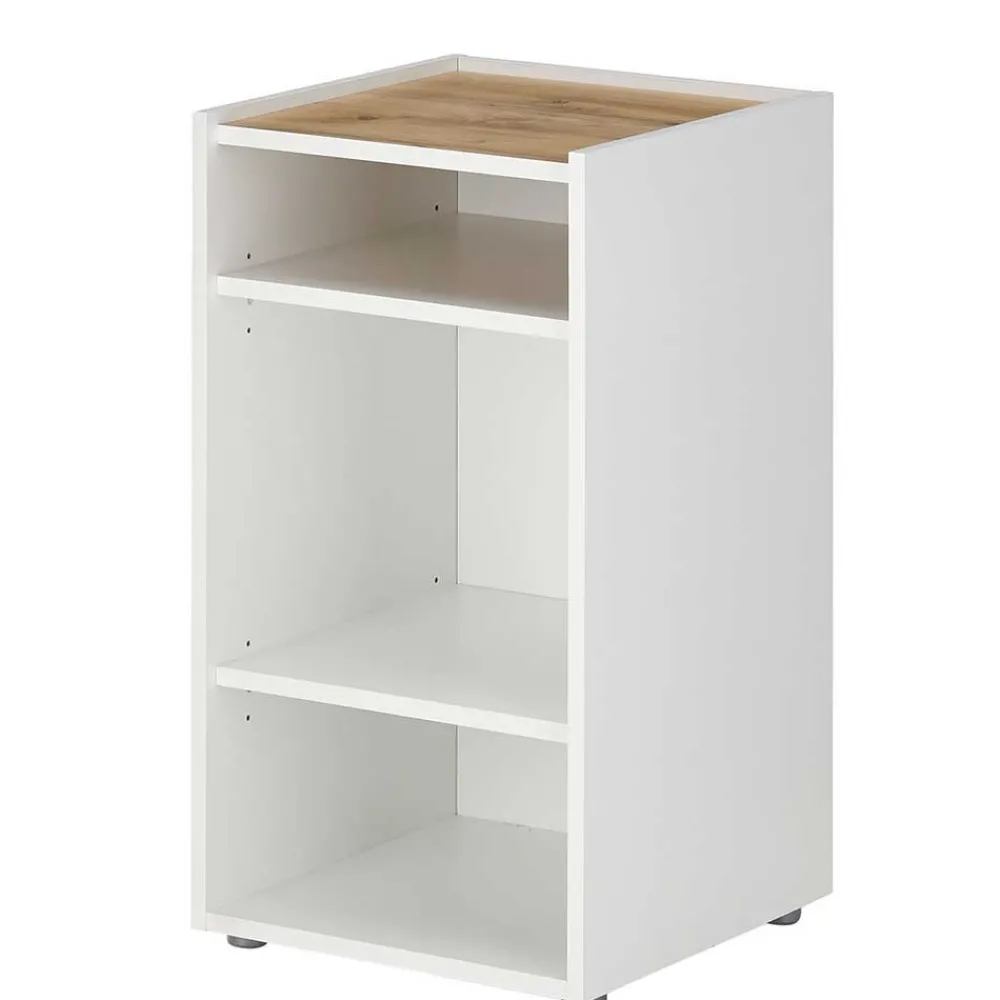 Schreibtisch mit Regalelement Rascian Schreibtische