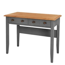 Online Schreibtisch mit Schubladen Mangali Massivholztische|Computertische