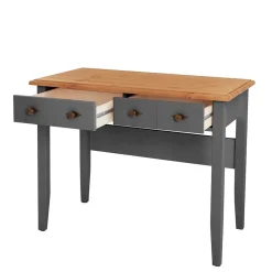 Online Schreibtisch mit Schubladen Mangali Massivholztische|Computertische