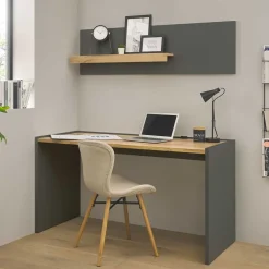 Discount Schreibtisch mit Wandboard Uzniana Büromöbel Sets