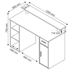 Schreibtisch Trambona*Pharao24 Clearance