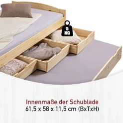 Schubkastenbett Vultaco*Pharao24 Outlet