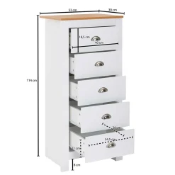 Schubkastenkommode Conory*Pharao24 Outlet