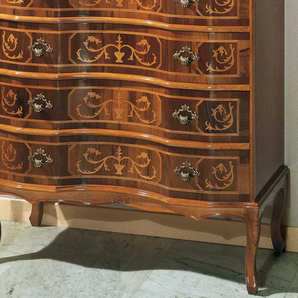 Schubladen Kommode Casamarina Massivholzmöbel|Küchenkommode