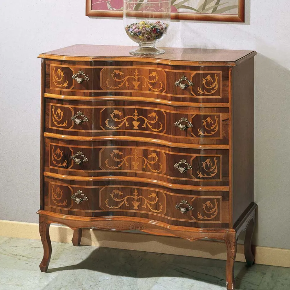 Schubladen Kommode Casamarina Massivholzmöbel|Küchenkommode