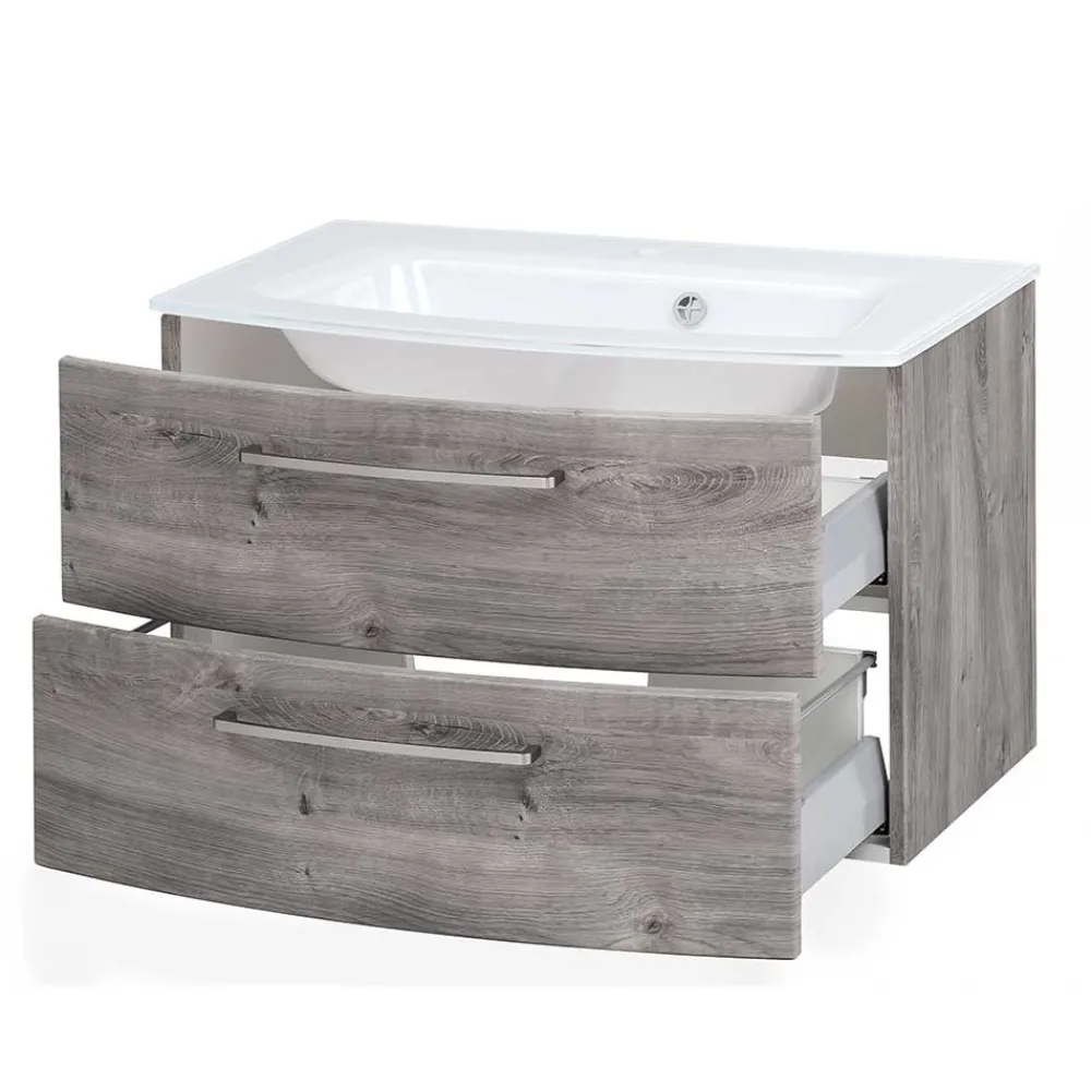 Discount Schubladen Waschtisch Isdrina Waschbeckenunterschränke