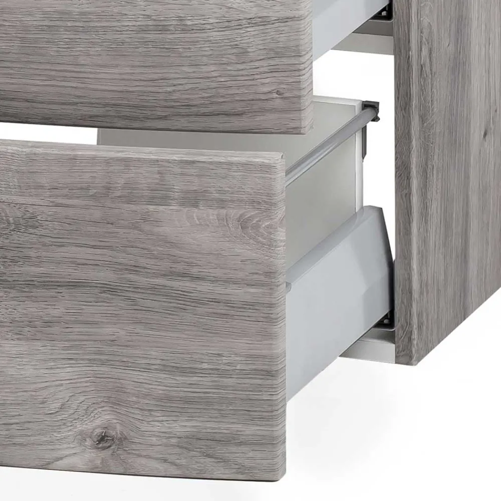 Discount Schubladen Waschtisch Isdrina Waschbeckenunterschränke