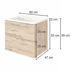 Schubladen Waschtisch Vidorella*Pharao24 New