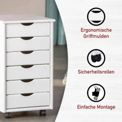 Schubladencontainer Baluna Büroschränke|Aktenschränke