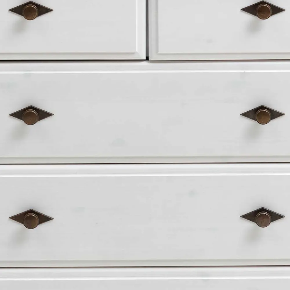 Schubladenkommode Bazna Massivholzmöbel|Küchenkommode