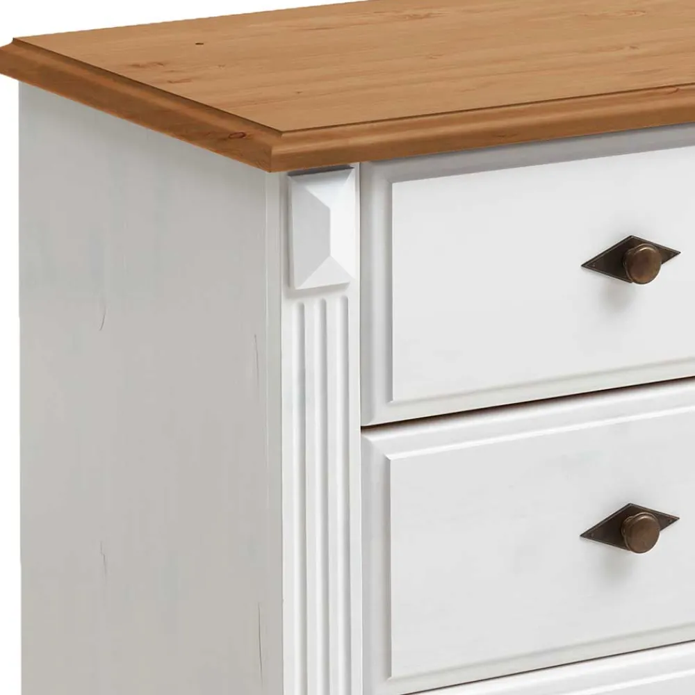 Schubladenkommode Bazna Massivholzmöbel|Küchenkommode