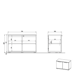 Schuhbank Leradrevus*Pharao24