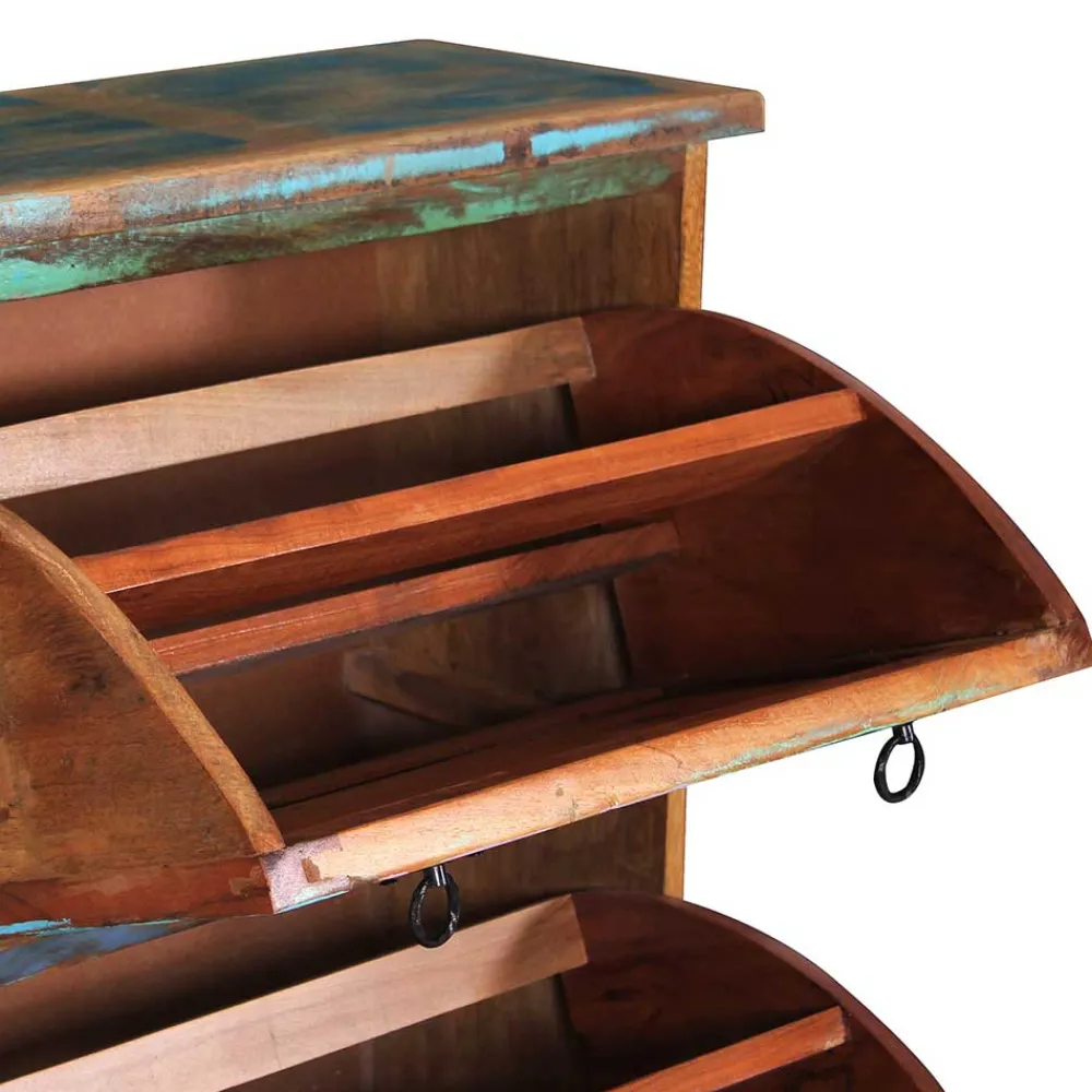 Hot Schuhklappenschrank Woodstock Schuhschränke|Schuhkipper