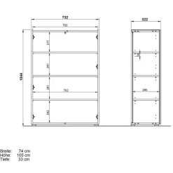 Schuhschrank Arturo*Pharao24 Outlet