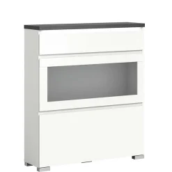 Schuhschrank mit Glasklappe Houstna*Pharao24 Clearance