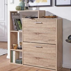 Online Schuhschrank mit Regal Nena Schuhkipper|Schuhschränke