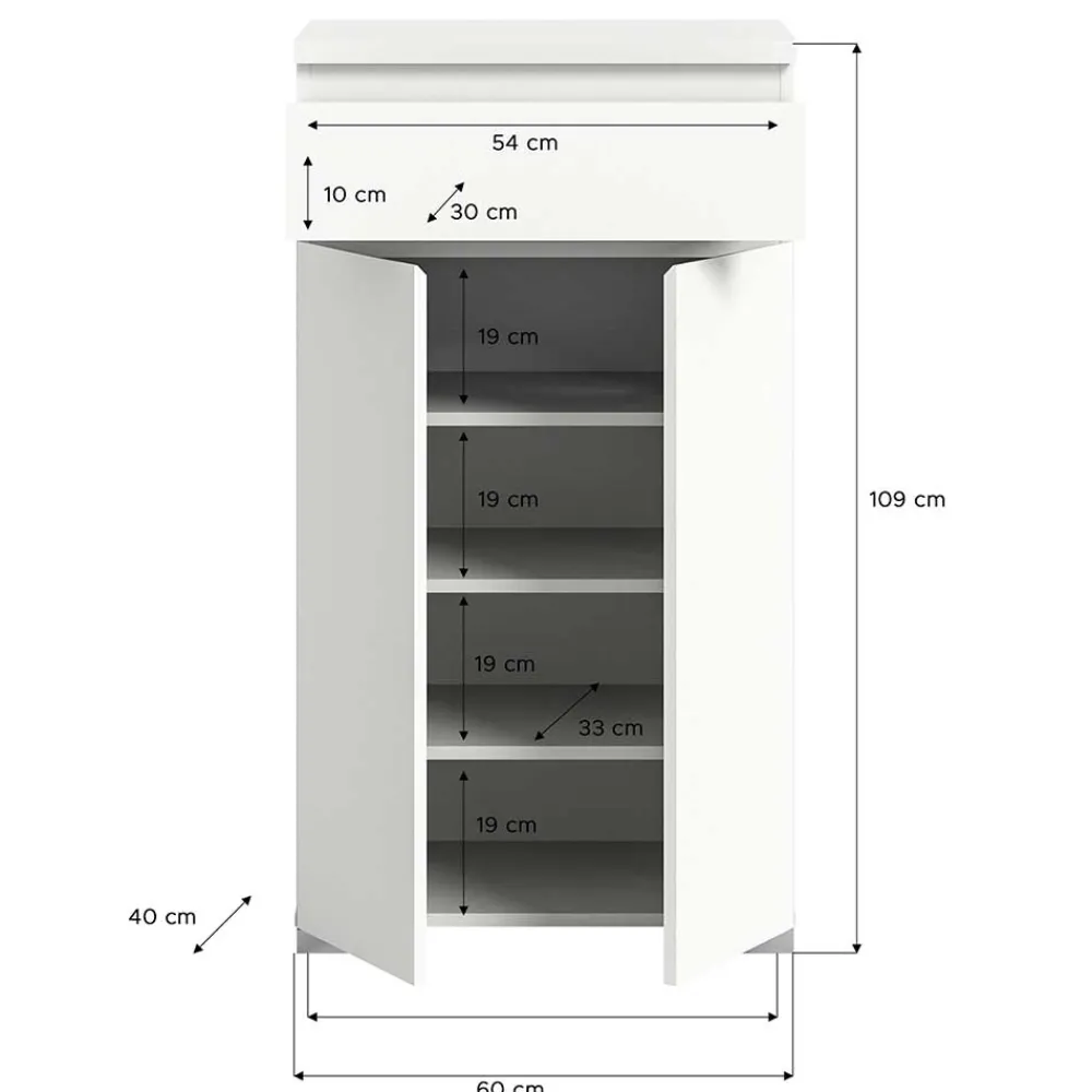 Online Schuhschrank mit Schublade Houstna Schuhschränke