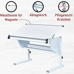 Schulkinder Schreibtisch Heat*Pharao24 New