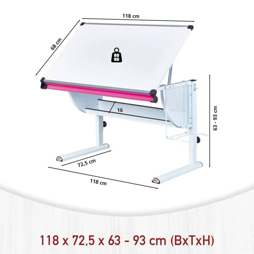 Schulkinder Schreibtisch Heat*Pharao24 New